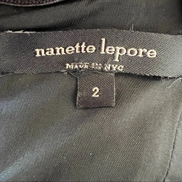 Nanette Lepore patterned strappy bodycon dress 5723 - Picture 8 of 8